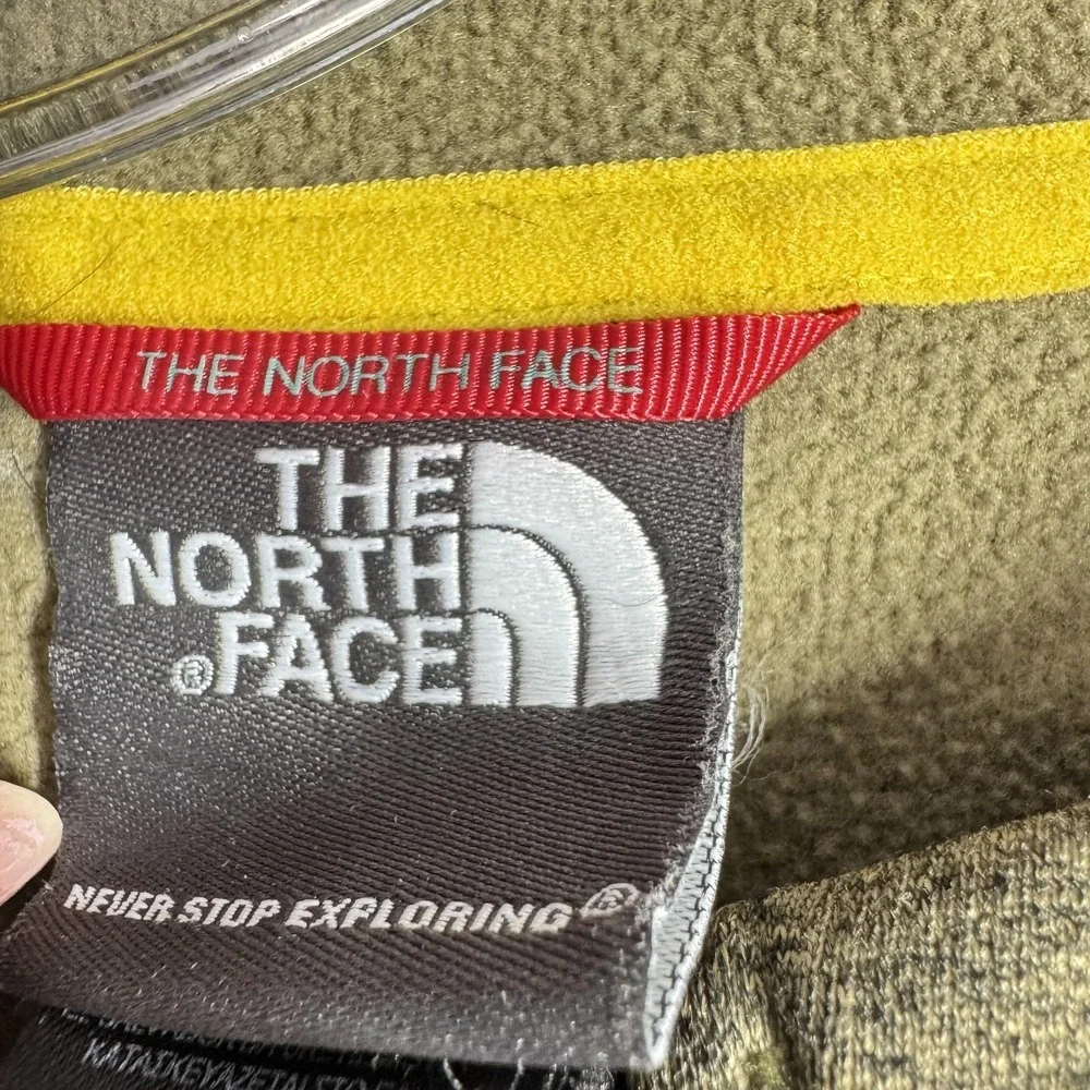 The North Face Jacket Mens Medium Green Hooded‎ Full Zip Outdoor A4G2